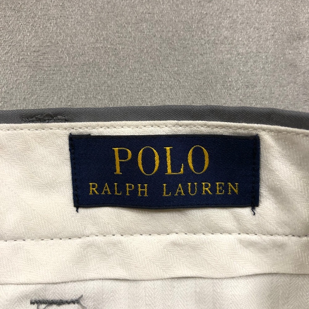 Polo Ralph Lauren Pants Mens 36x32 Gray Chino Slim Straight - Picture 10 of 15